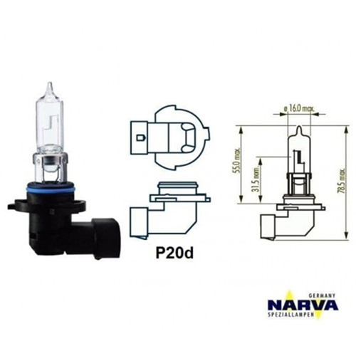 Bombilla HB3 9005 12V 60W