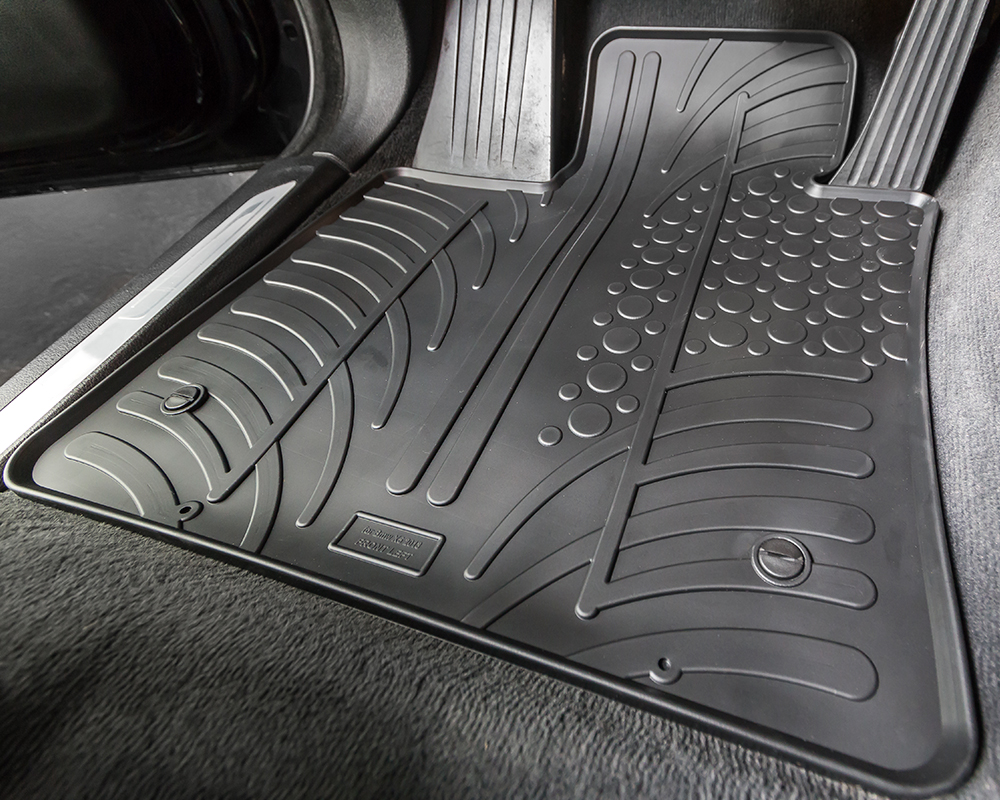 Tapetes de borracha para Fiat 500, 2007-2012