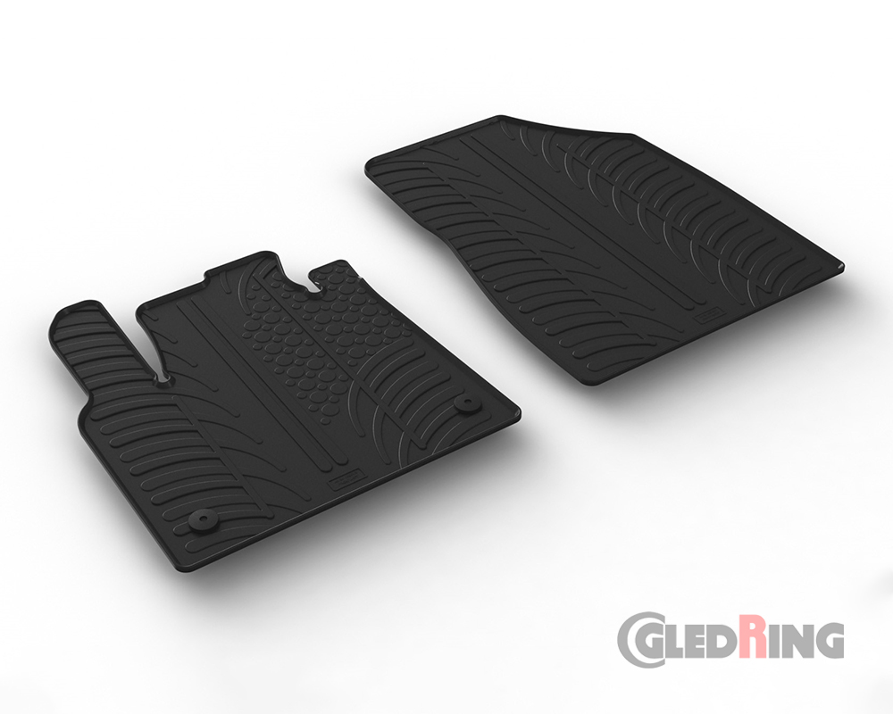 Rubber mats for Renault Kangoo, 2021- (Cargo, Manual)