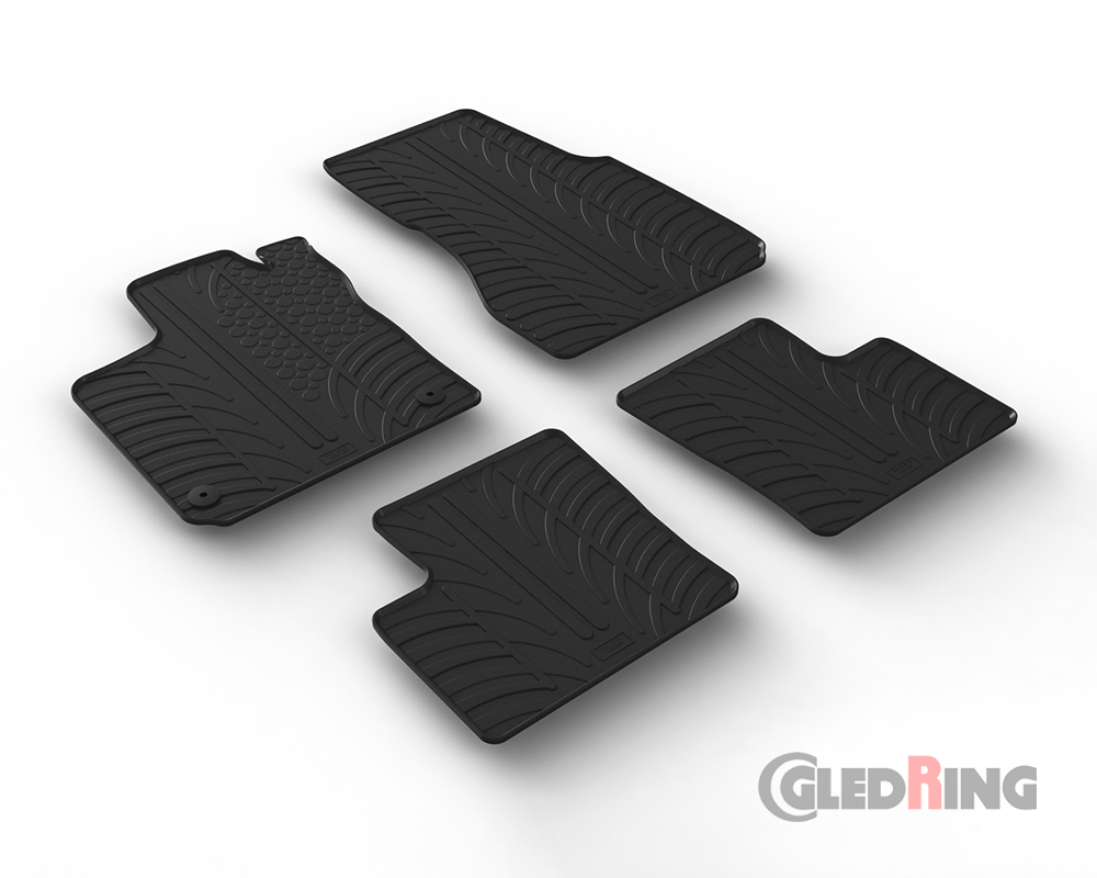 Rubber mats for Renault Twingo E-Tech, 2020- (Electric)