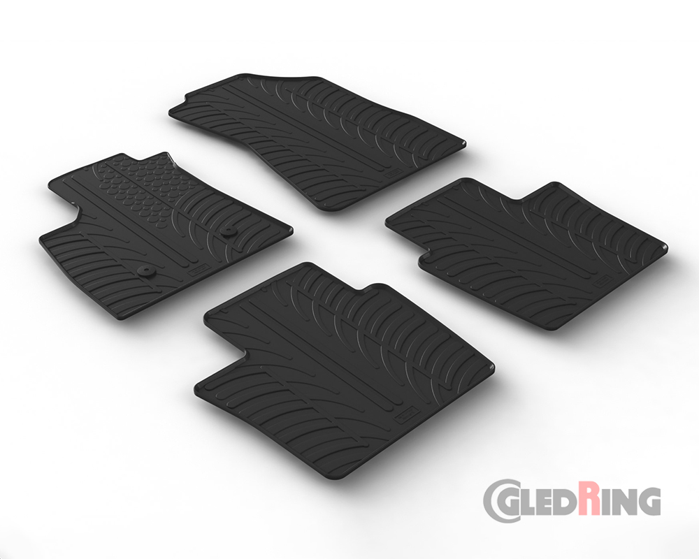 Rubber mats for Renault Espace, 2023- (Hybrid, Automatic)