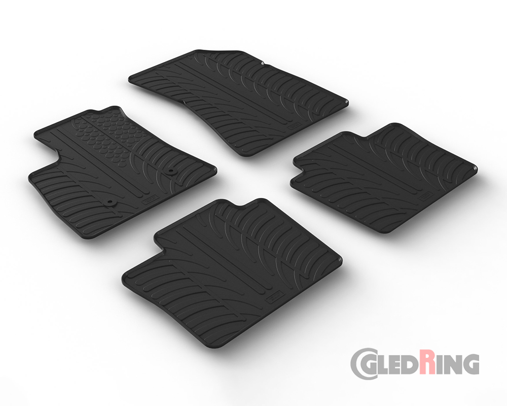 Rubber mats for Renault Rafale, 2024 - (Hybrid, Automatic)