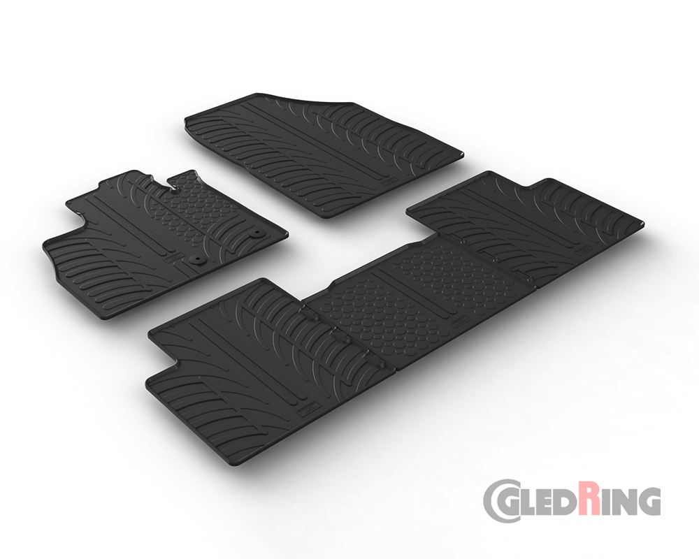 Rubber mats for Renault Scenic IV, 2016-