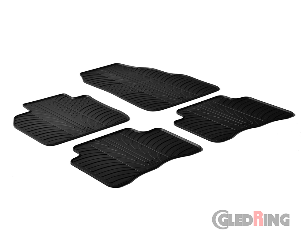 Rubber mats for Renault Scenic II, 2003-2009