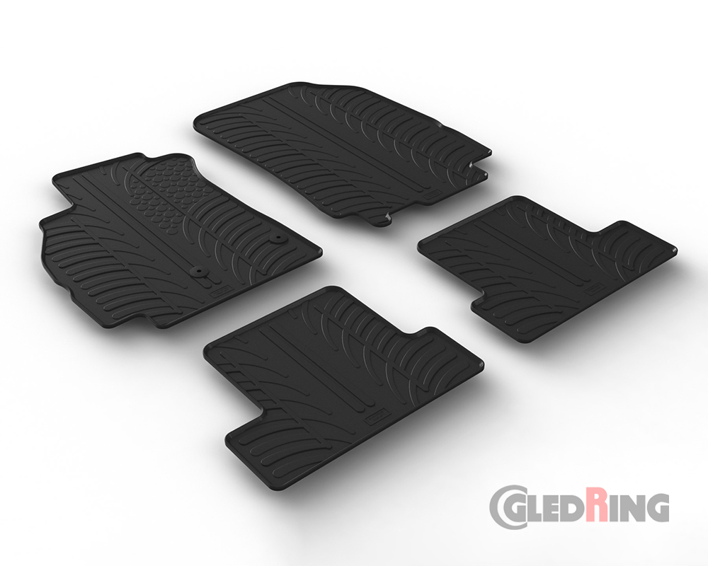 Rubber mats for Renault Megane III Coupé, 2008-2016