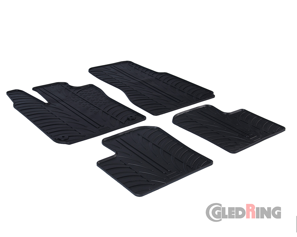 Rubber mats for Renault Twingo III, 2014-, 5 Doors (Manual)