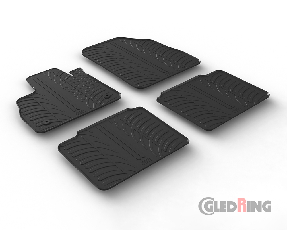 Rubber mats for Renault Espace, 2015-2023