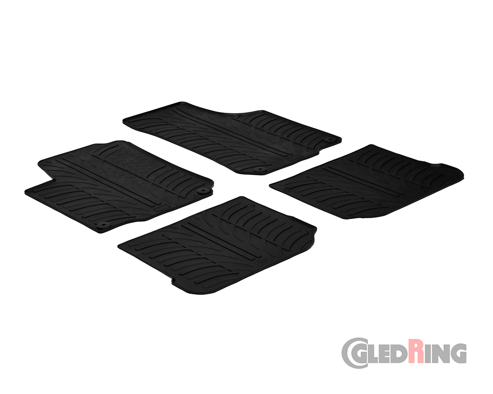 Tapetes de borracha para Skoda Octavia, 1997-2004