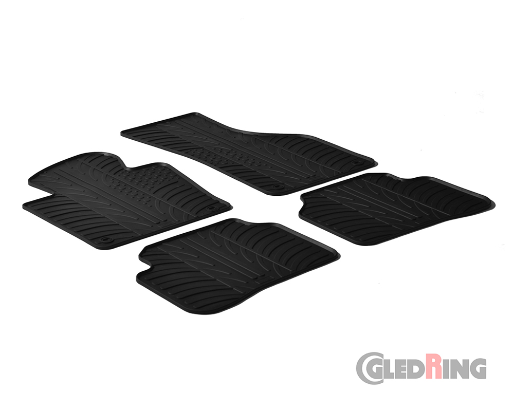 Tapetes de borracha para Volkswagen Passat, 2005-2009