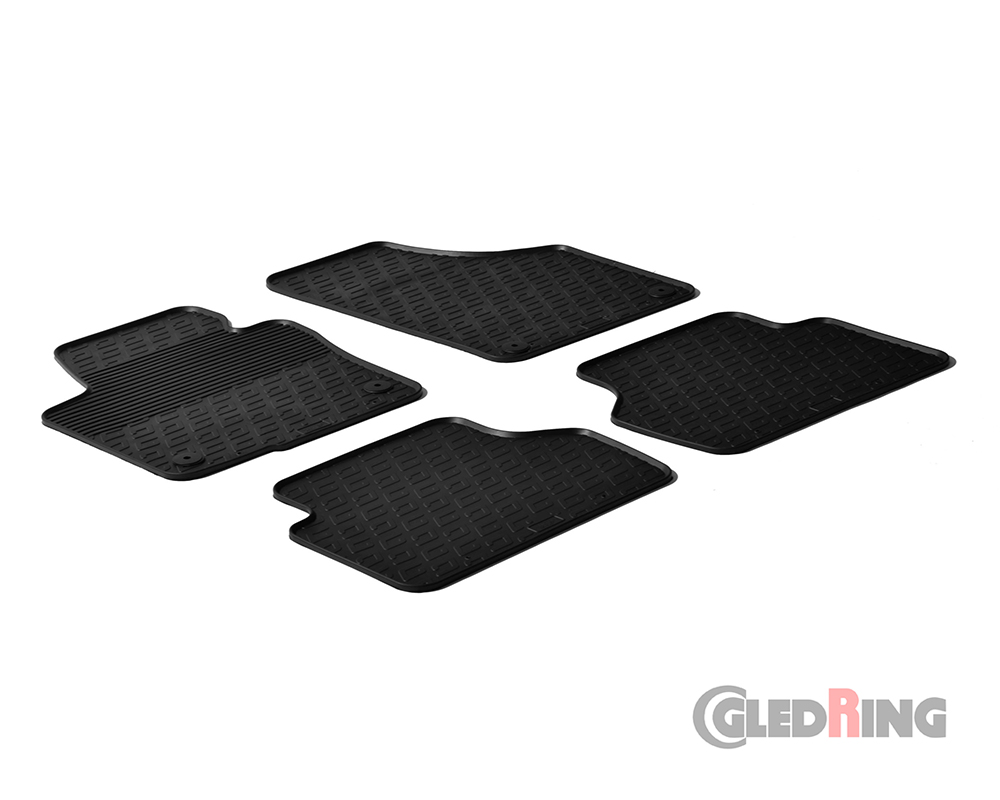 Alfombrillas goma para Volkswagen Tiguan, 2007-2016