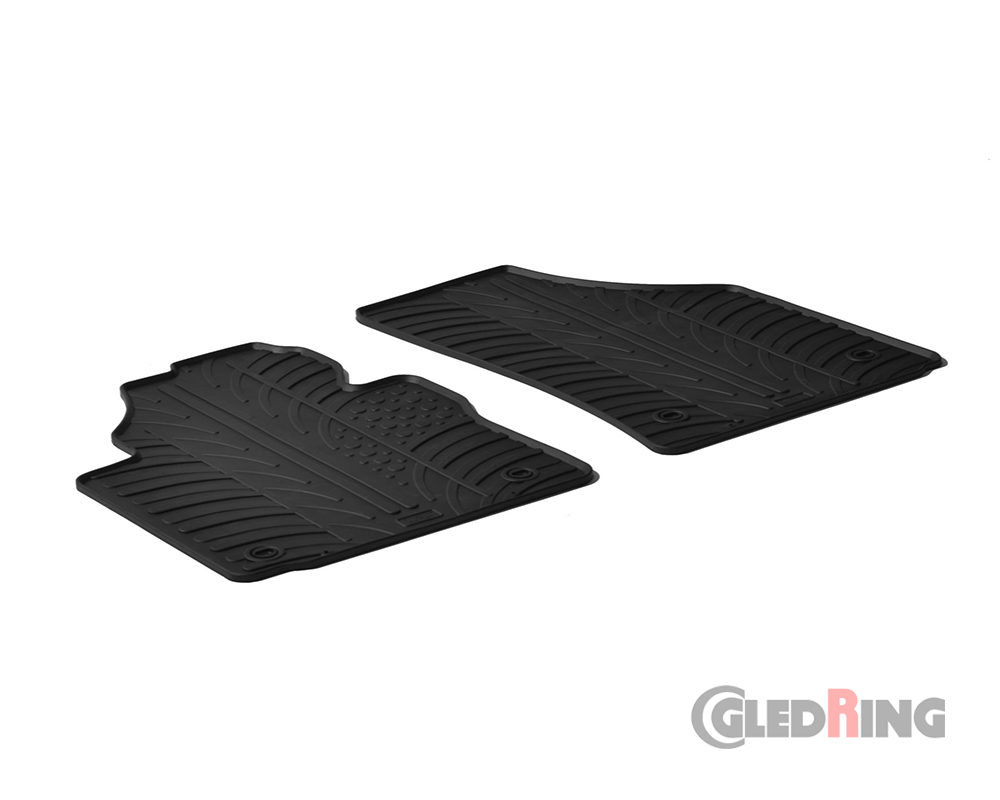 Tapetes de borracha para Volkswagen Caddy, 2004-2015