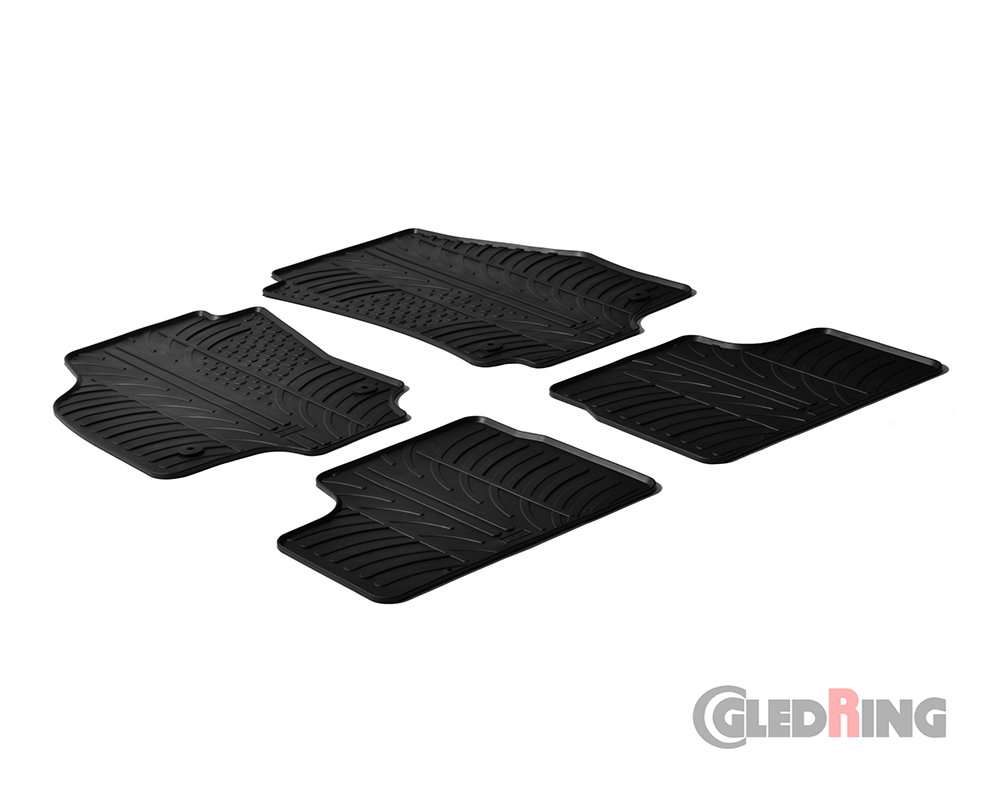 Tapetes de borracha para Opel Astra H, 2004-2009