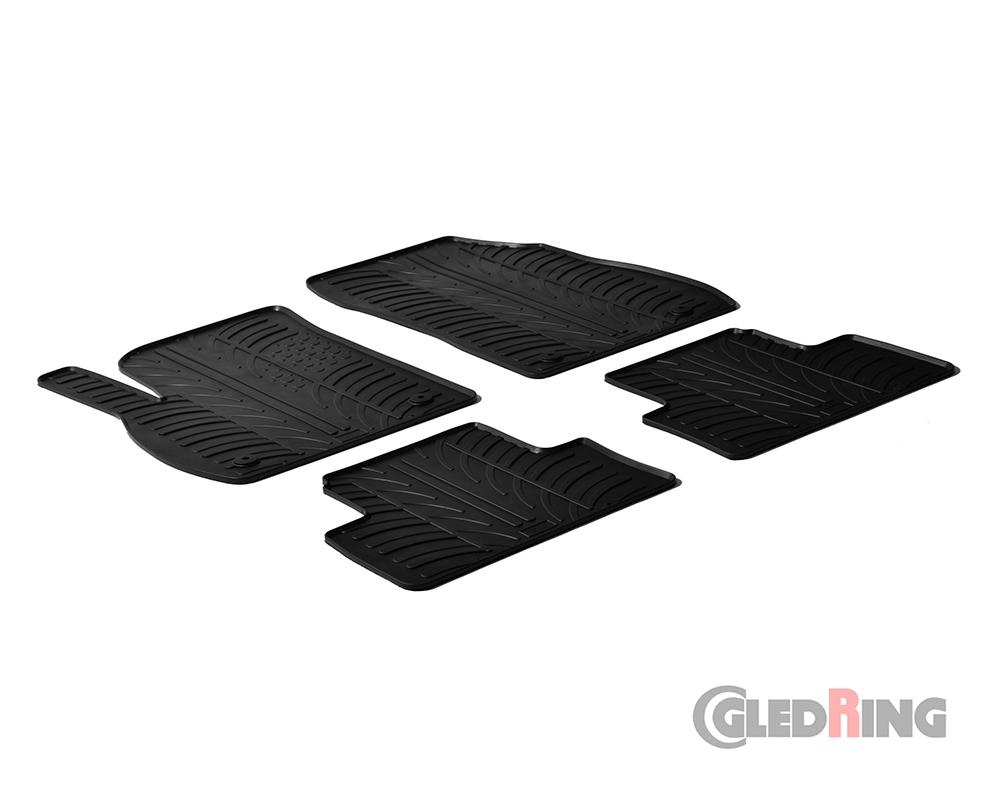 Tapetes de borracha para Opel Zafira C, 2011-