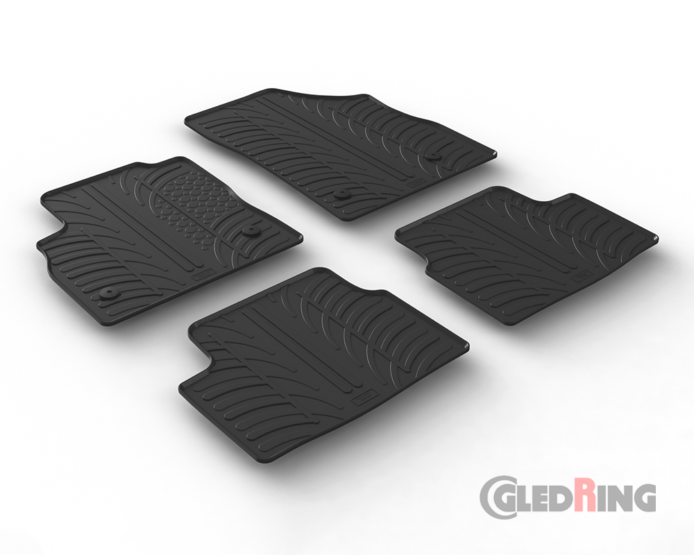 Rubber mats for Opel Astra K Sport Tourer, 2016-, 5 Doors