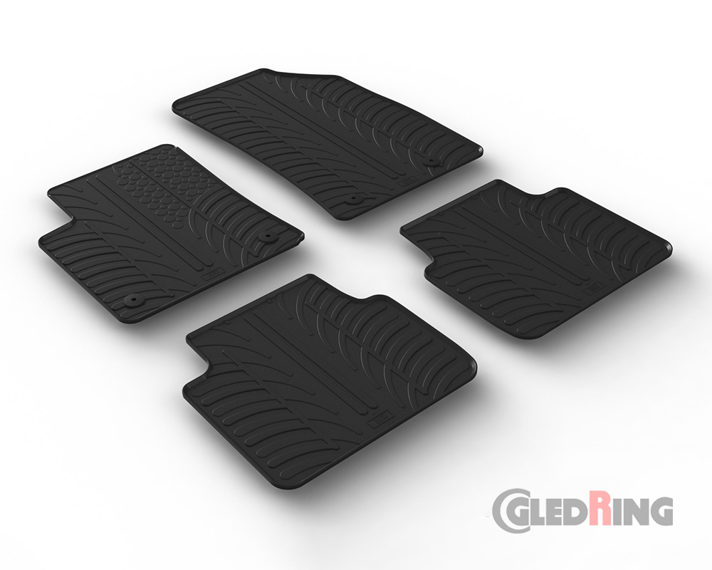 Rubber mats for Opel Crossland, 2021- (Manual & Automatic)