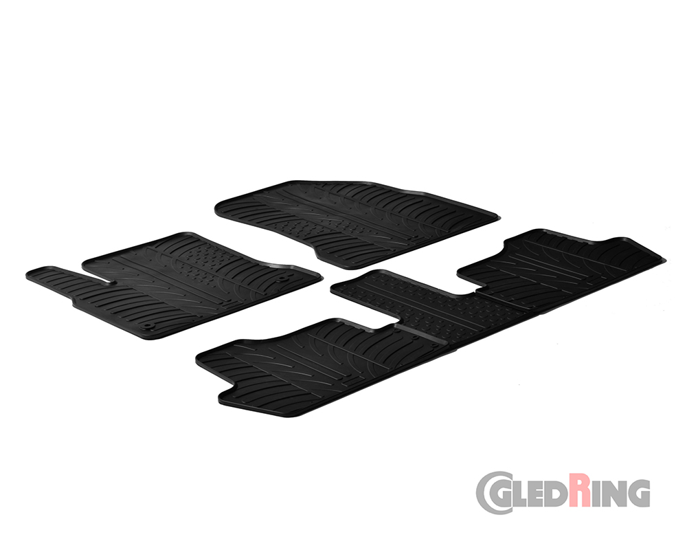 Alfombrillas goma para Citroen C4 Picasso, 2006-2013