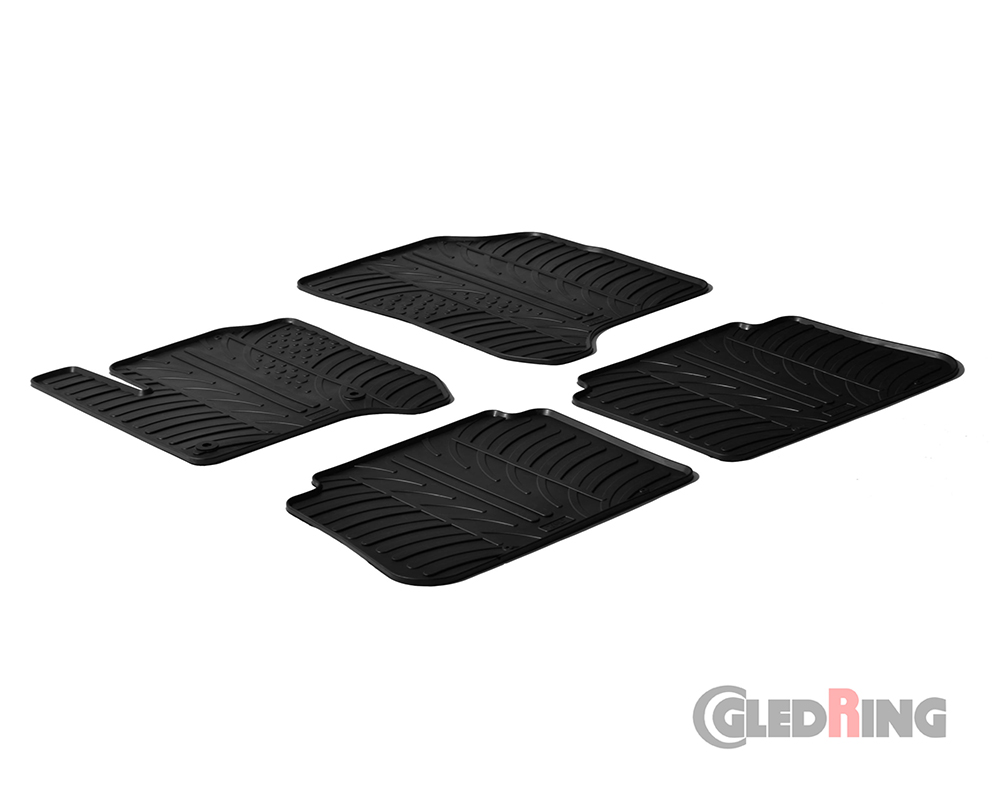 Alfombrillas goma para Citroen C3 Picasso, 2009-2017