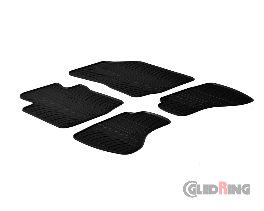 Alfombrillas goma para Citroen C1, 2010-2014