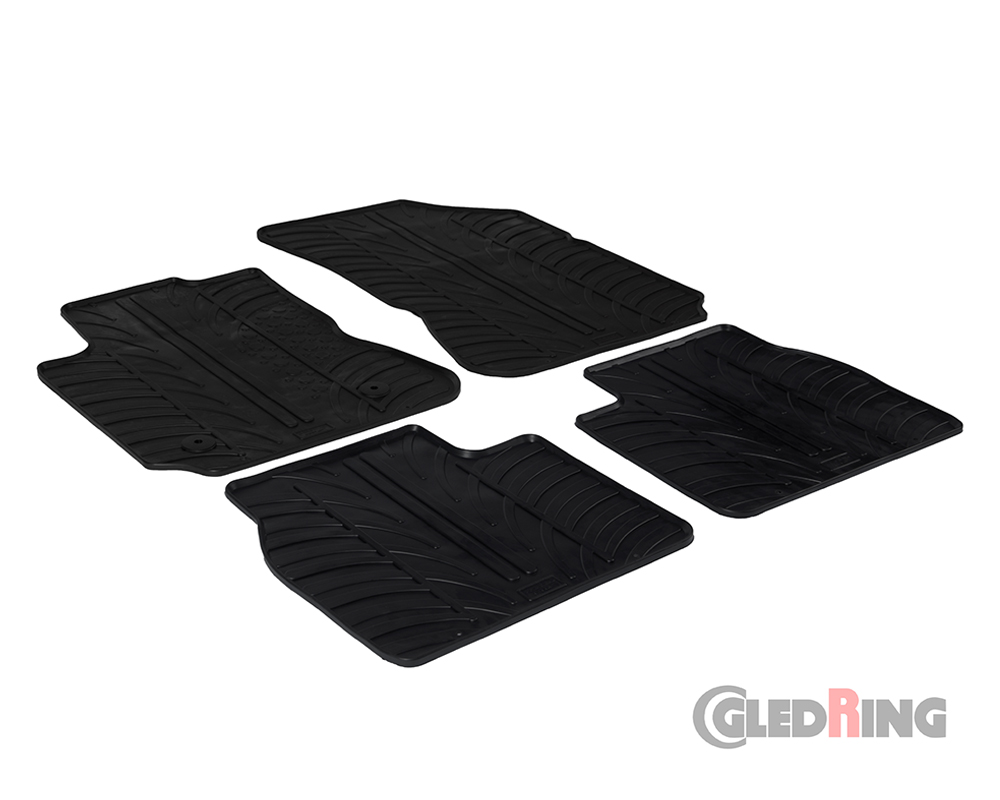 Alfombrillas goma para Citroen C4 Cactus, 2014-