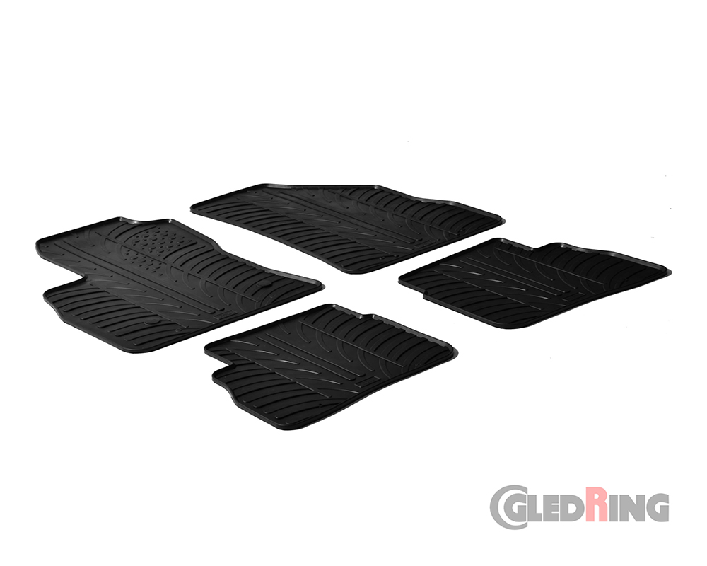 Rubber mats for Opel Combo D, 2010-2018 (Passengers)
