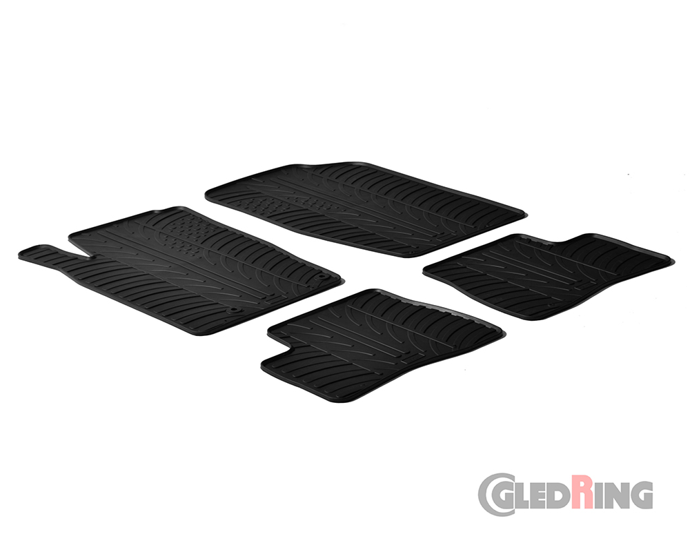 Tapetes de borracha para Peugeot 206 SW, 2002-