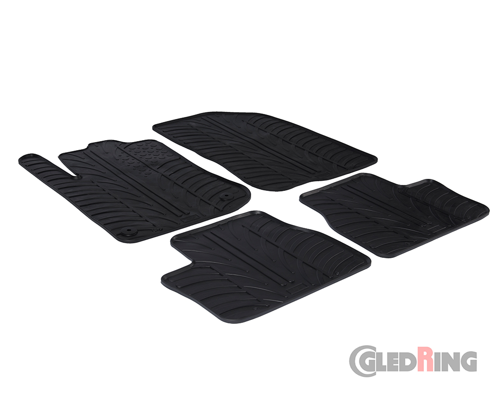 Rubber mats for Peugeot Crossover, 2013-