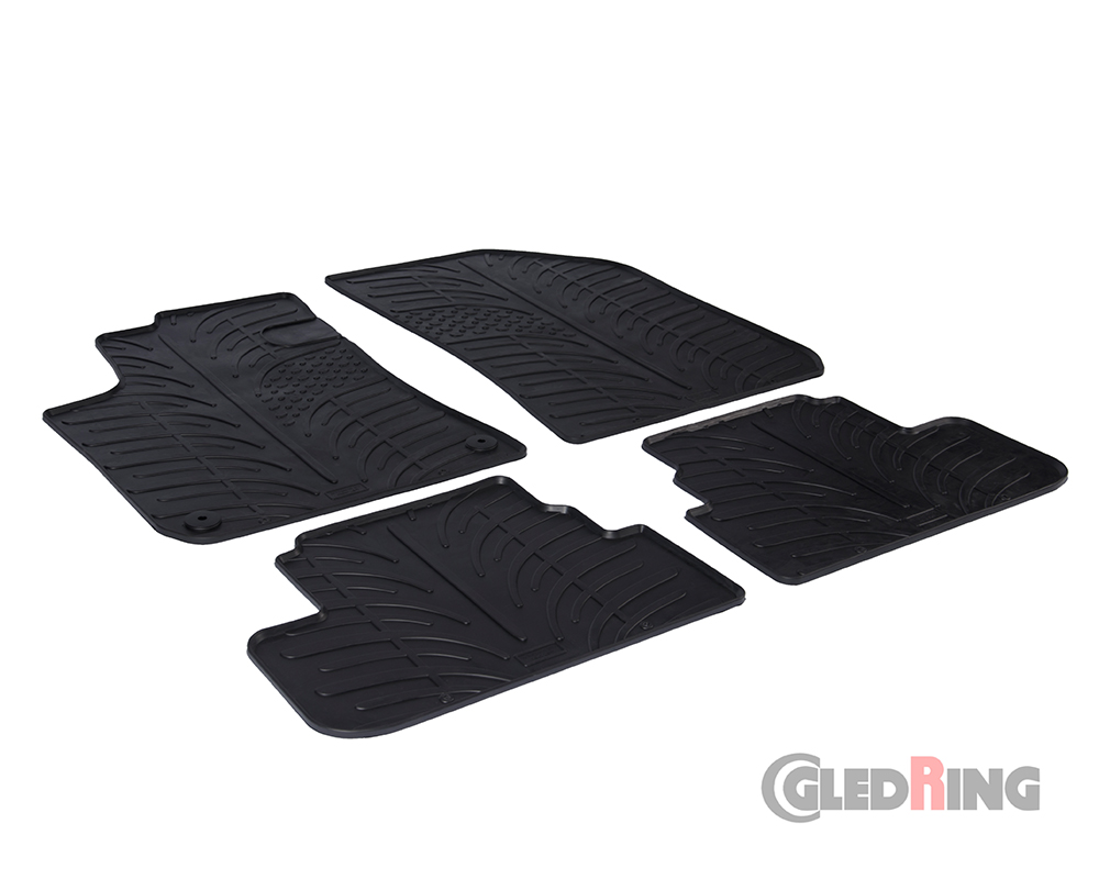 Rubber mats for Peugeot 308, 2013-2021, 5 Doors
