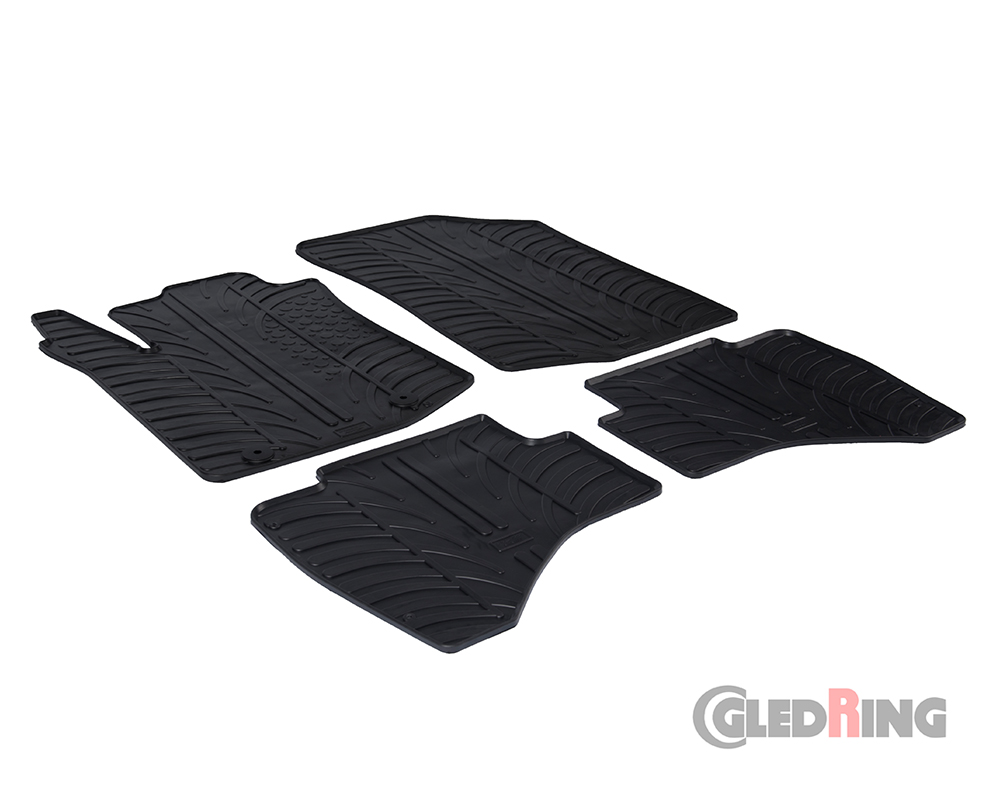 Alfombrillas goma para Citroen C1, 2014-