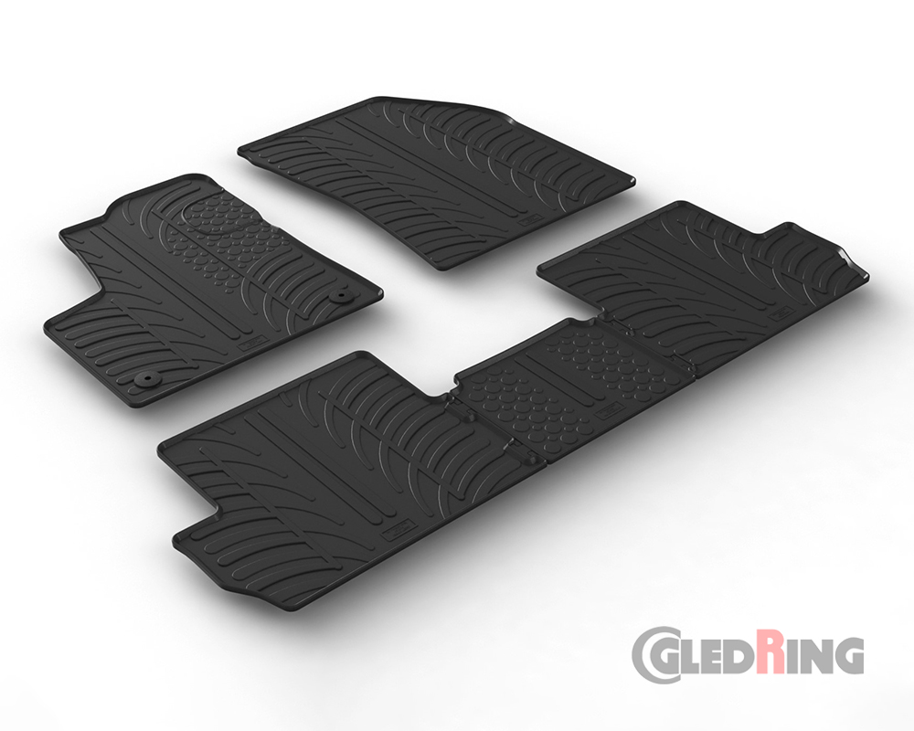 Tapetes de borracha para Peugeot 3008, 2016- (Híbrido)