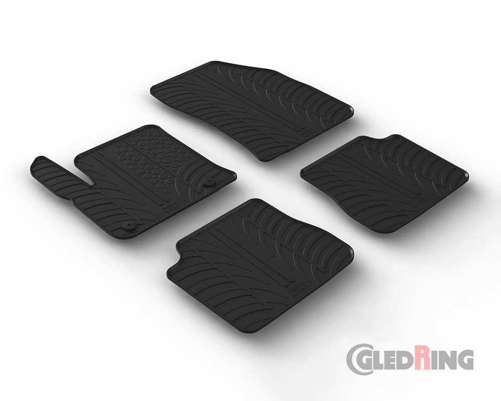 Rubber mats for Peugeot e-2008, 2020- (Electric)