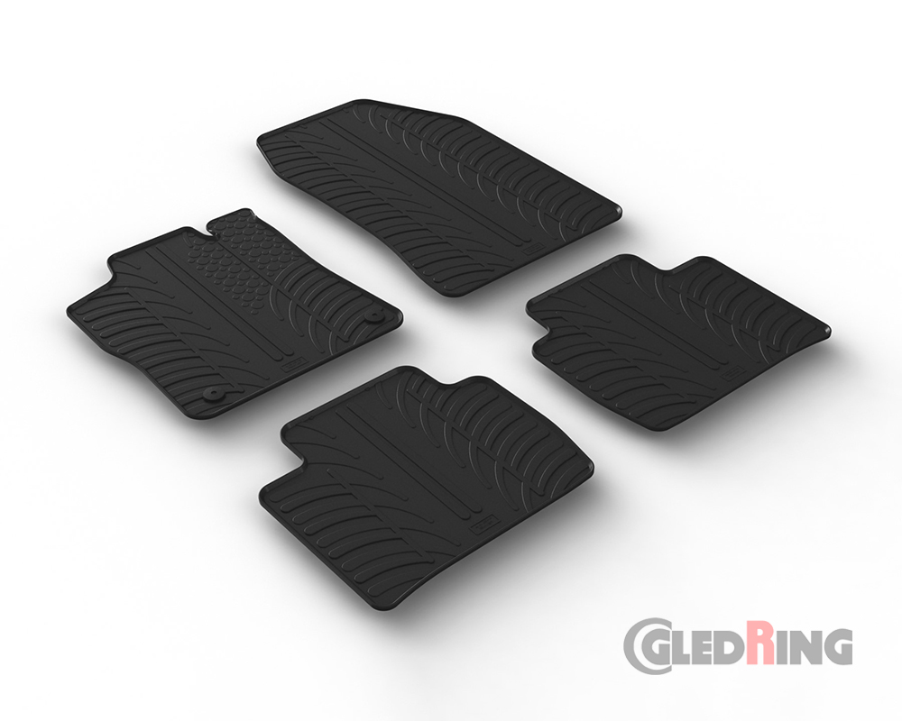 Rubber mats for Peugeot 408 X, 2022- (Automatic)