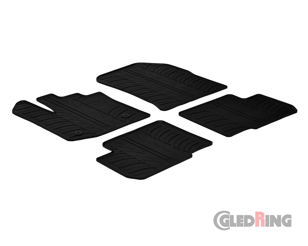 Alfombrillas goma para Dacia Lodgy, 2012-