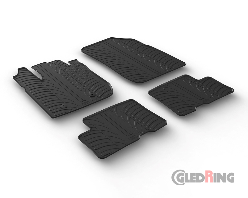 Alfombrillas goma para Dacia Duster, 2018- (Manual)
