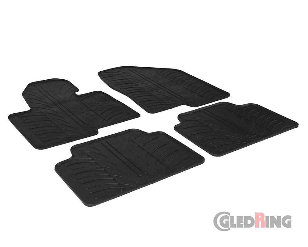 Rubber mats for Hyundai Santa Fe, 2012-2018
