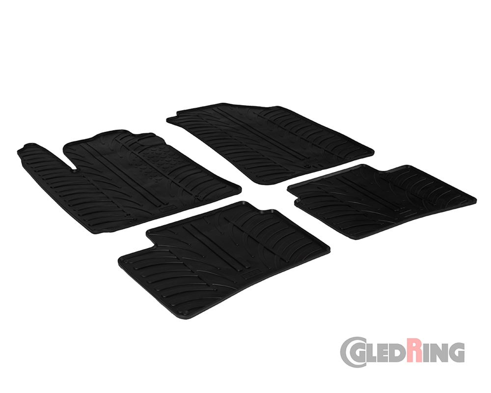 Tapetes de borracha para Hyundai i10, 2014-2020