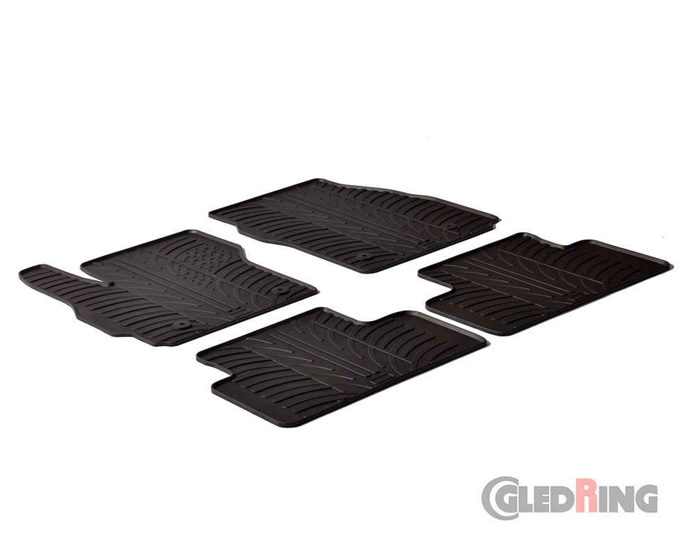 Rubber mats for Mazda 5, 2010-