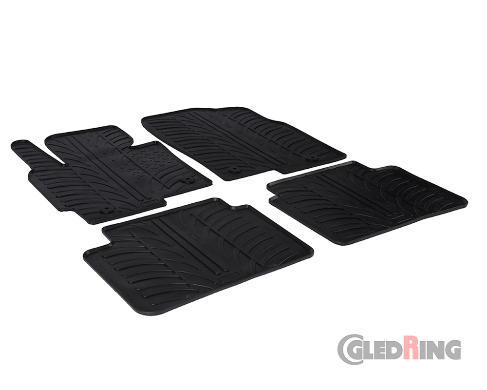 Rubber mats for Mazda CX-5, 2012-2017