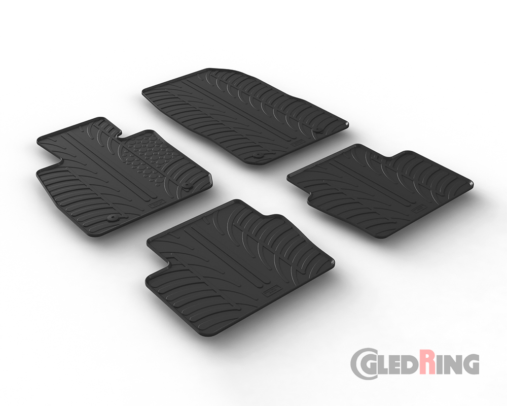 Rubber mats for Mazda CX-3, 2015-