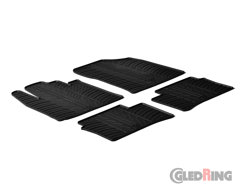 Alfombrillas goma para KIA Picanto, 2011-2017