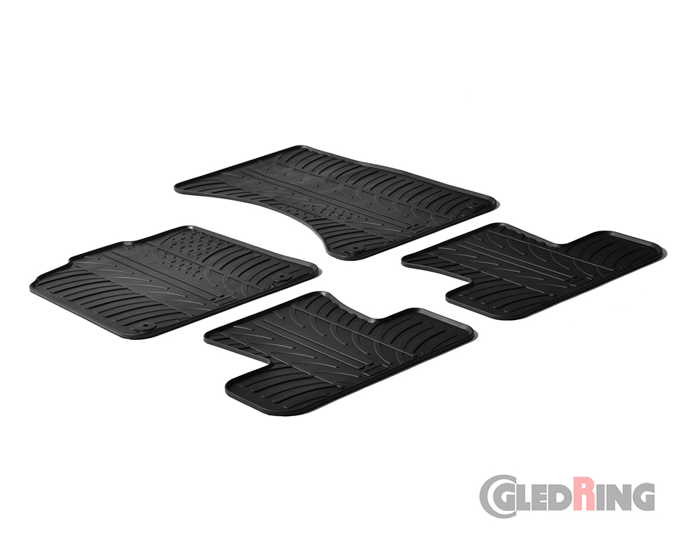 Alfombrillas goma para Audi Q5, 2008-2016