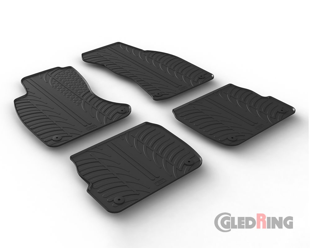 Alfombrillas goma para Audi A6, 1997-2004
