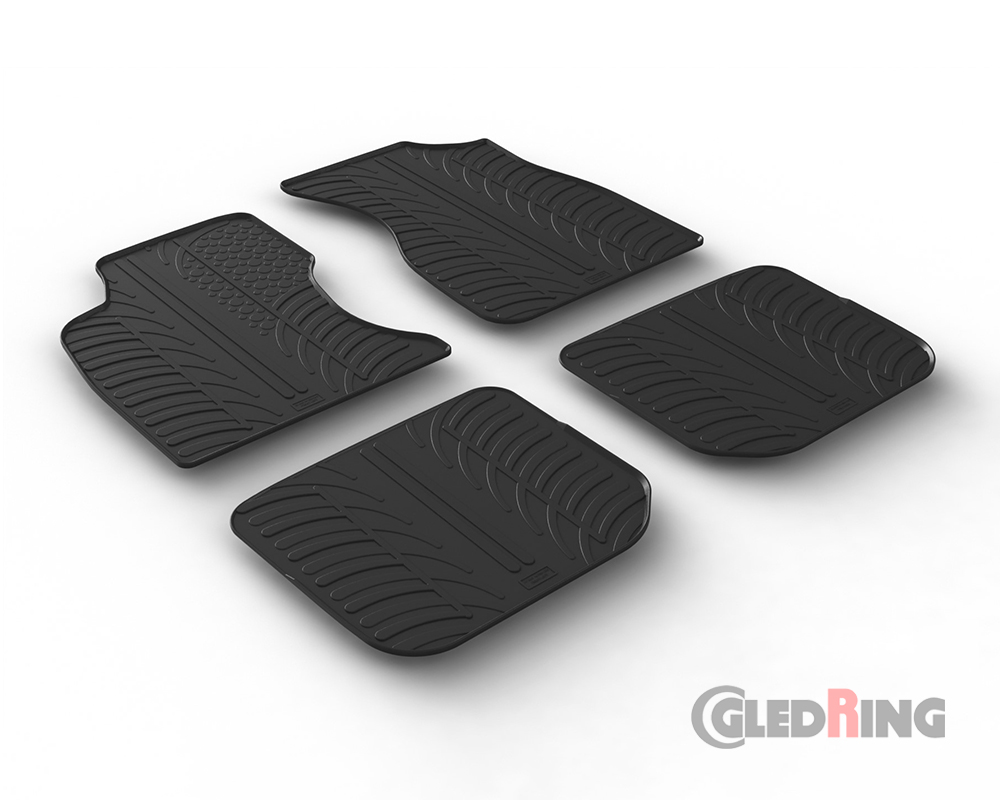 Alfombrillas goma para Audi A4 Avant & Sedan, 1996-2000