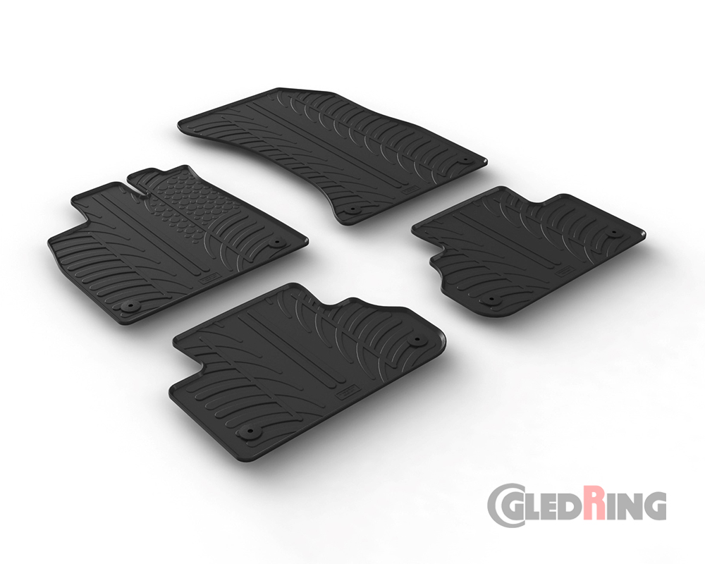 Alfombrillas goma para Audi Q5, 2017-