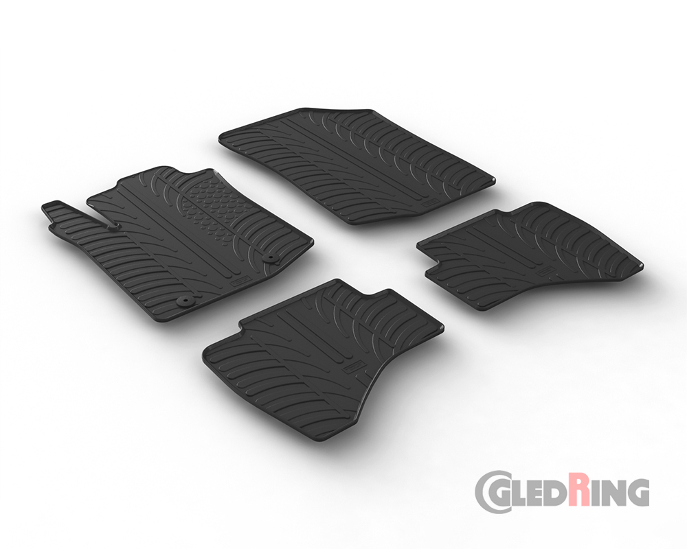 Tapetes de borracha para Toyota Aygo, 2014-2022