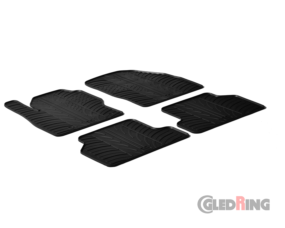 Alfombrillas goma para Ford Focus, 2005-2011