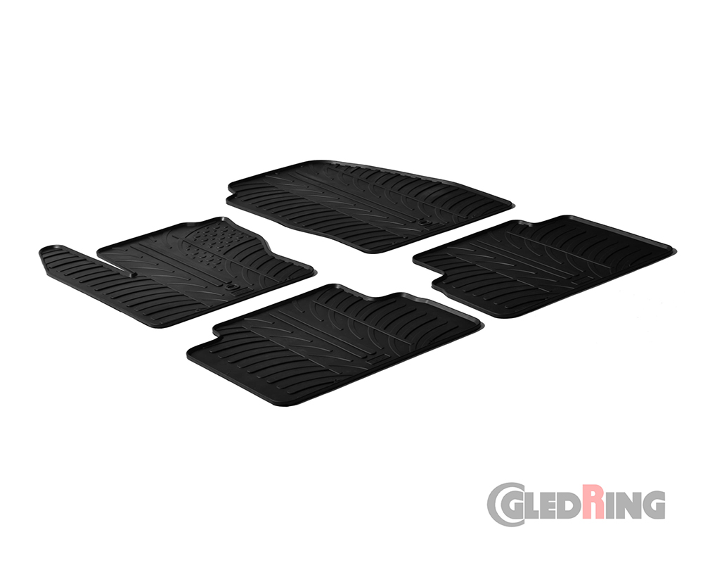 Alfombrillas goma para Ford C-MAX, 2010-2014, 5 Puertas