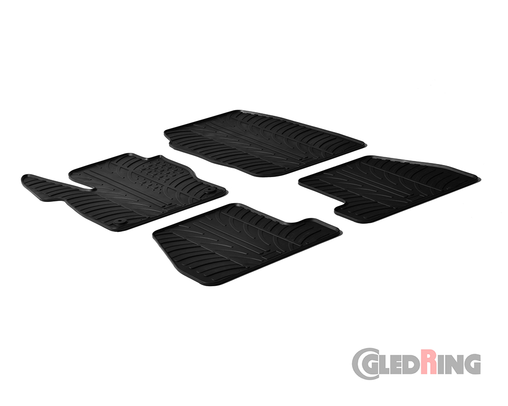 Tapetes de borracha para Ford Focus, 2011-2015