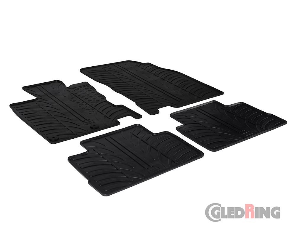 Tapetes de borracha para Nissan Qashqai, 2014-2021
