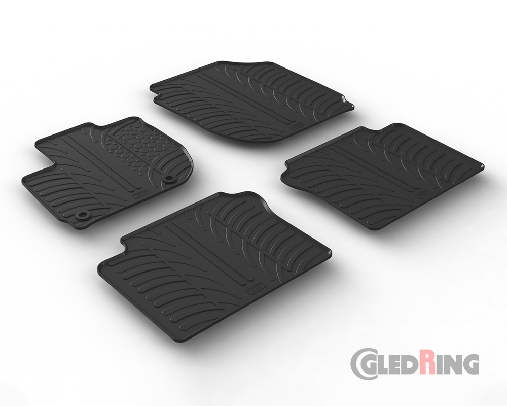 Rubber mats for Honda HR-V, 2015-2021, 5 Doors (Manual & Automatic)