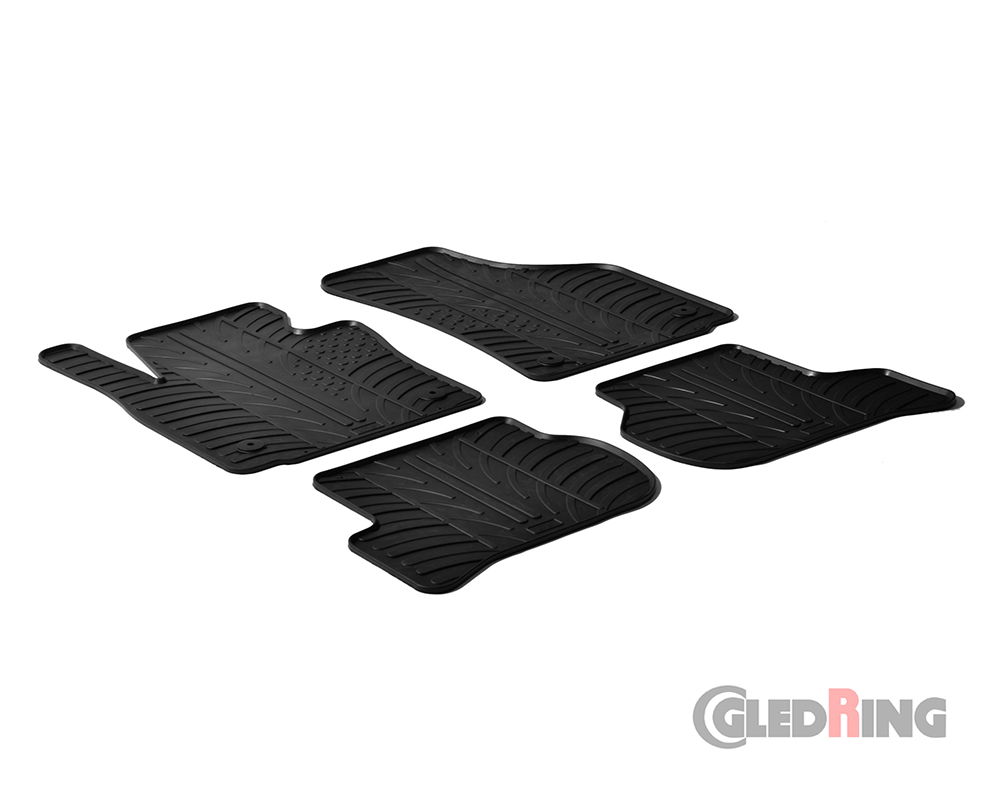 Rubber mats for Seat Leon, 2005-2013